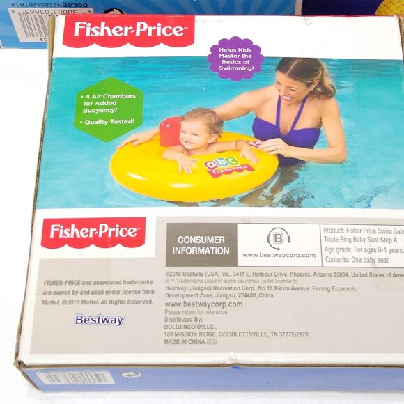 Best Way H20 Go! Water Blasting pineapple Sprinkler & Baby Seat Floaty NWT - Picture 4 of 8